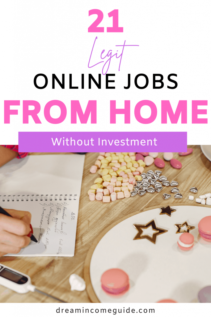 Online Jobs From Home Without Investment - Dream Income Guide